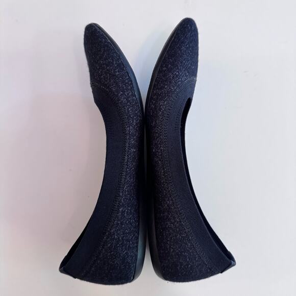 Allbird Shoes Womens US10W Black Natural Merino Wool Knit TreeBreezer Flat - Picture 6 of 12